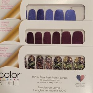 NIB - Color Street purple bundle
